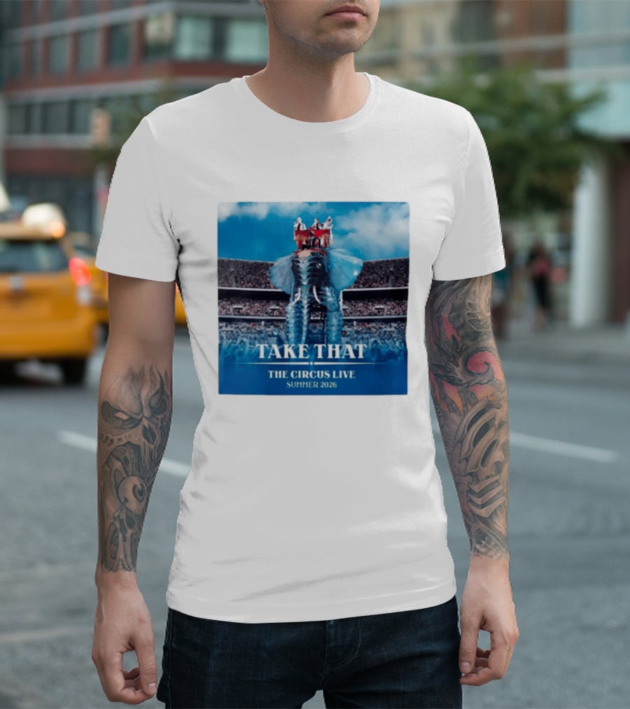 Take That The Circus Live Summer 2026 Stadium Performance T-Shirt