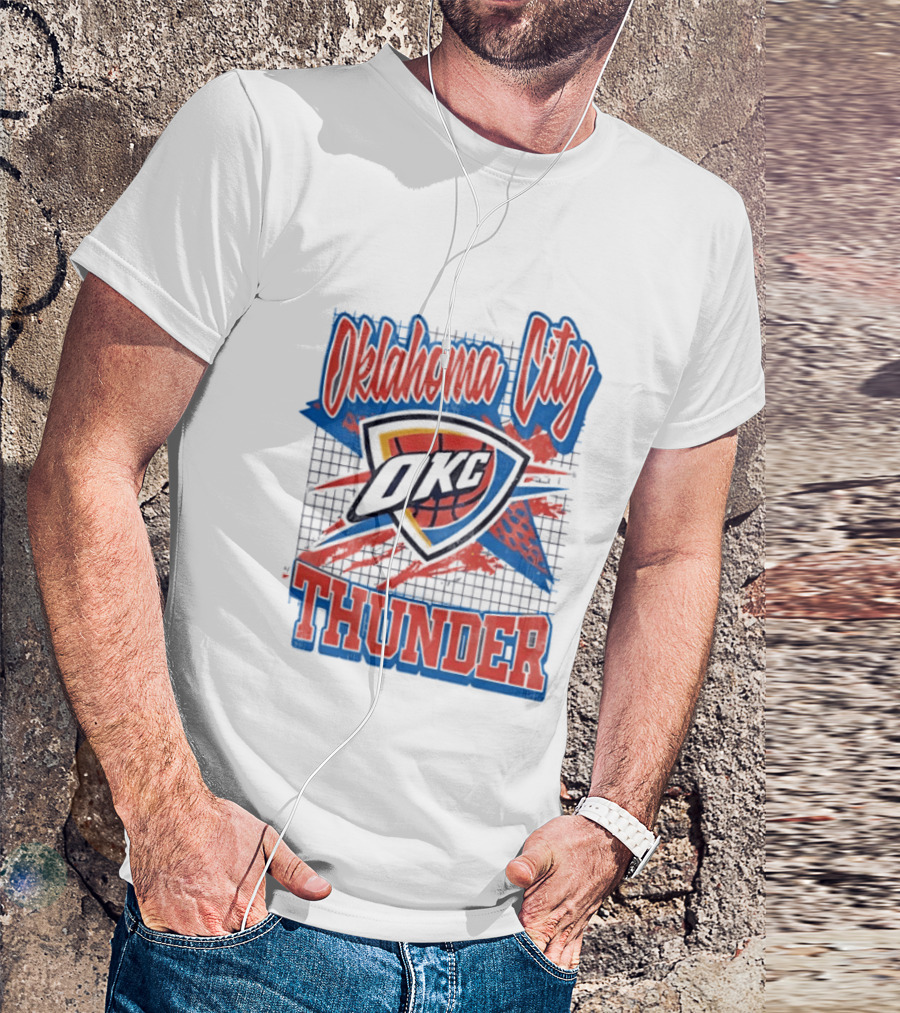 Oklahoma City Thunder OKC NBA Basketball Team T-Shirt