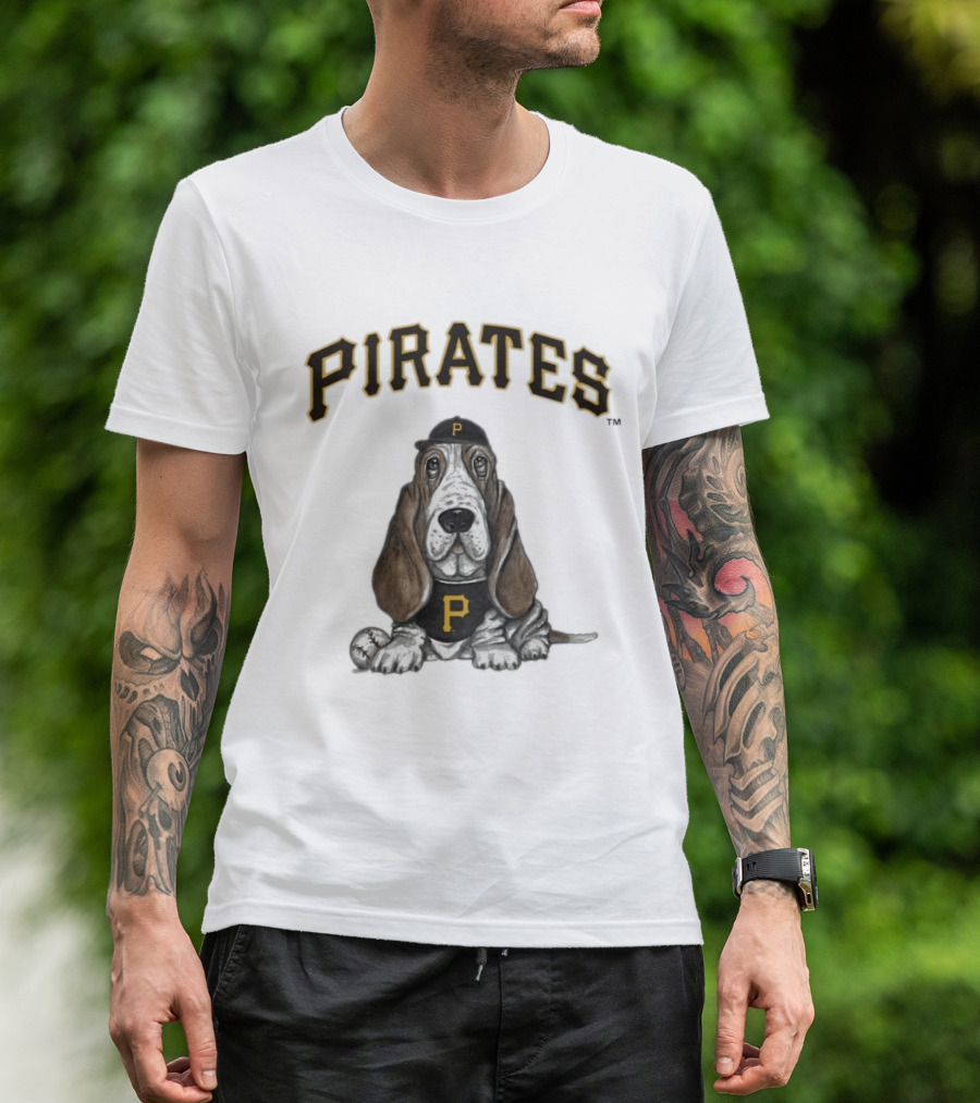 Pittsburgh Pirates Tiny Turnip Toddler Puddy MLB Mascot Pup T-Shirt
