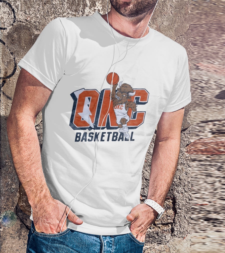 OKC Basketball Rumble Oklahoma City Thunder NBA T-Shirt