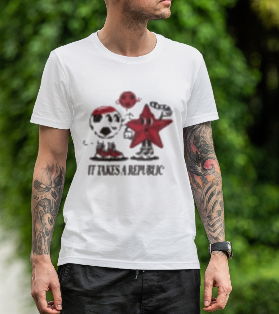 Sacramento Republic It Takes A Republic Soccer Star And Friend T-Shirt