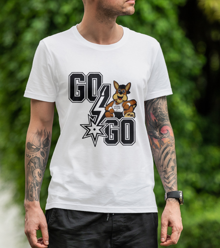 San Antonio Spurs NBA Go Go Spurs Nation Coyote T-Shirt