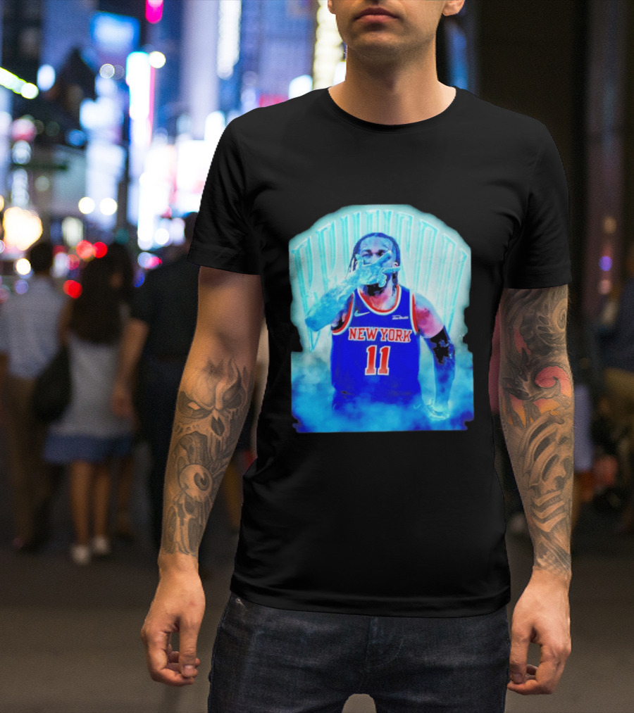 New York Ice Man Brunson 11 Jersey Knicks T-Shirt