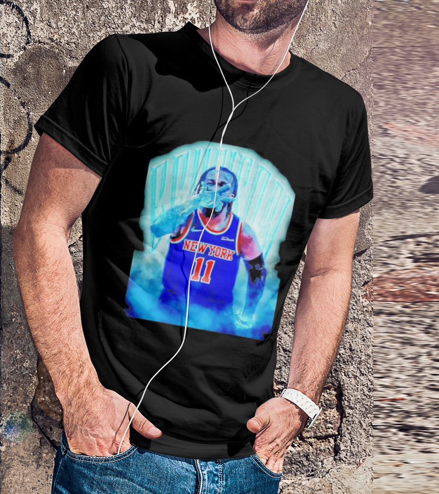 New York Ice Man Brunson 11 Jersey Knicks T-Shirt