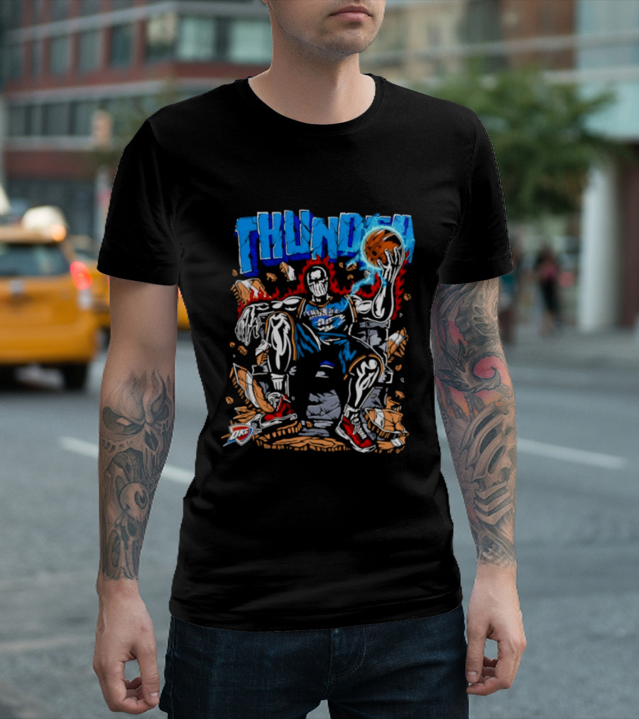 Luguentz Dort Thunder 25 Oklahoma City Thunder NBA OKC T-Shirt