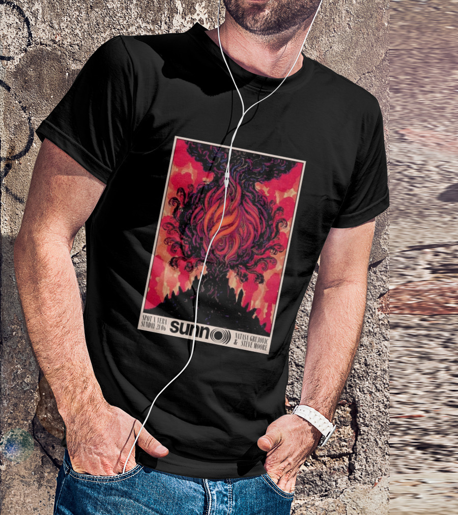 Sunn O Spot X Vera June 21 2026 Groningen NL Natasa Grujovic Steve Moore T-Shirt