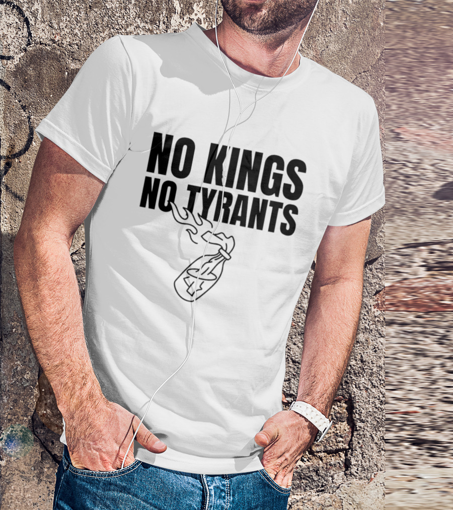 Molotov Anarchy Revolution Rebellion Democracy Sovereignty Liberty No Kings No Tyrants T-Shirt