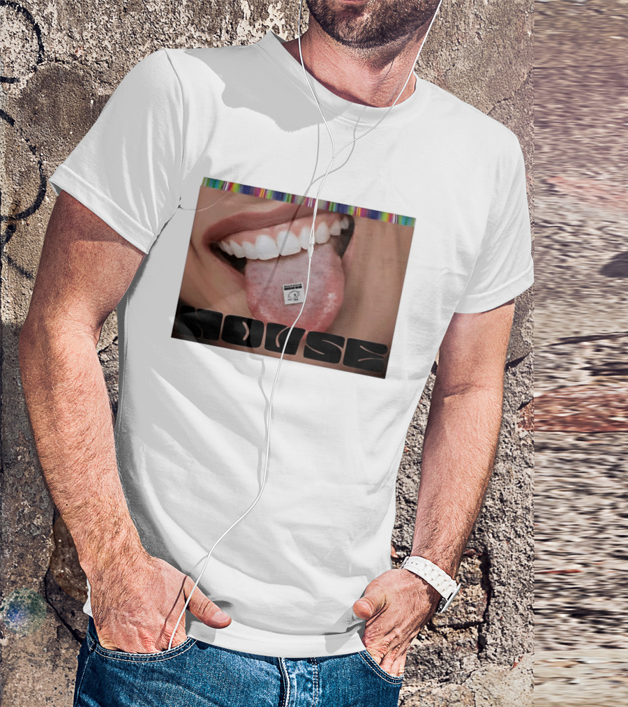 Mushroom Houses World Class Psychedelics House Rave LSD Acid House T-Shirt