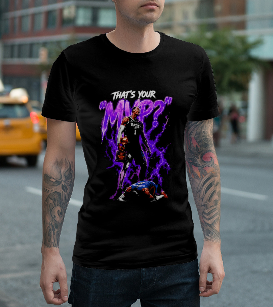 Victor Wembanyama San Antonio Spurs That's Your MVP 2024 NBA All Rookie First Team T-Shirt