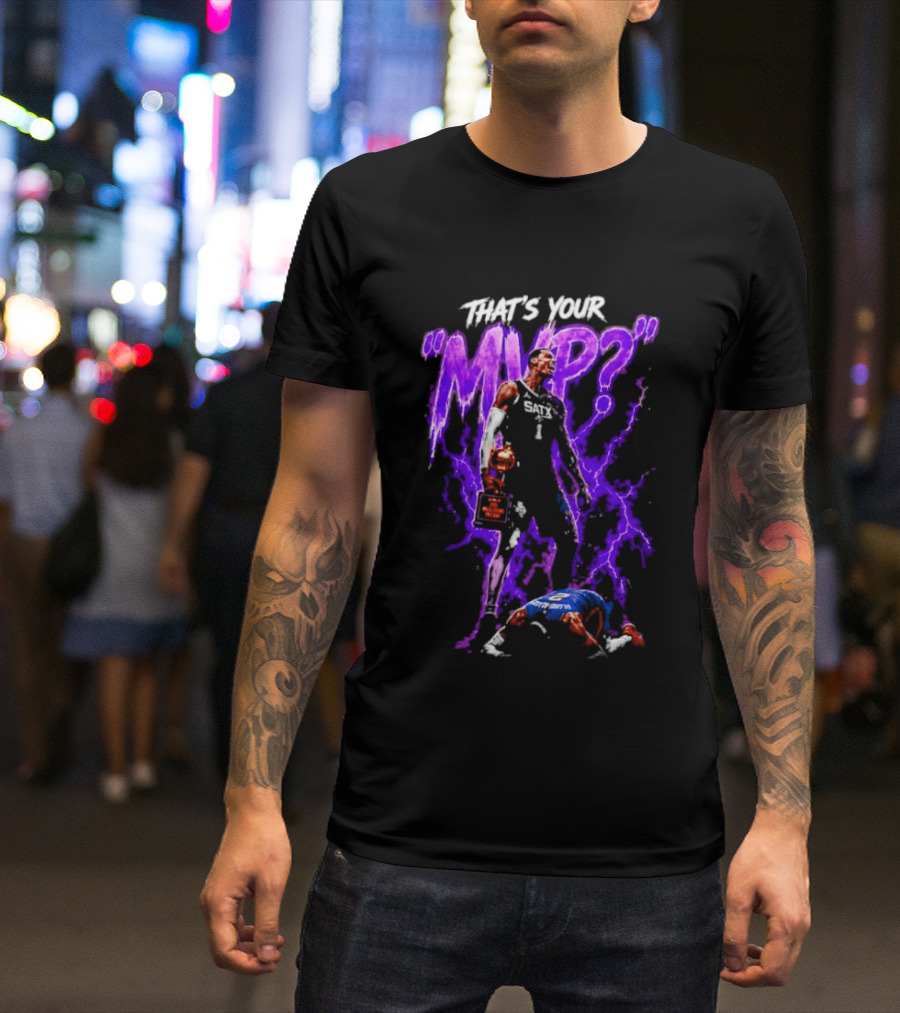Victor Wembanyama San Antonio Spurs That's Your MVP 2024 NBA All Rookie First Team T-Shirt