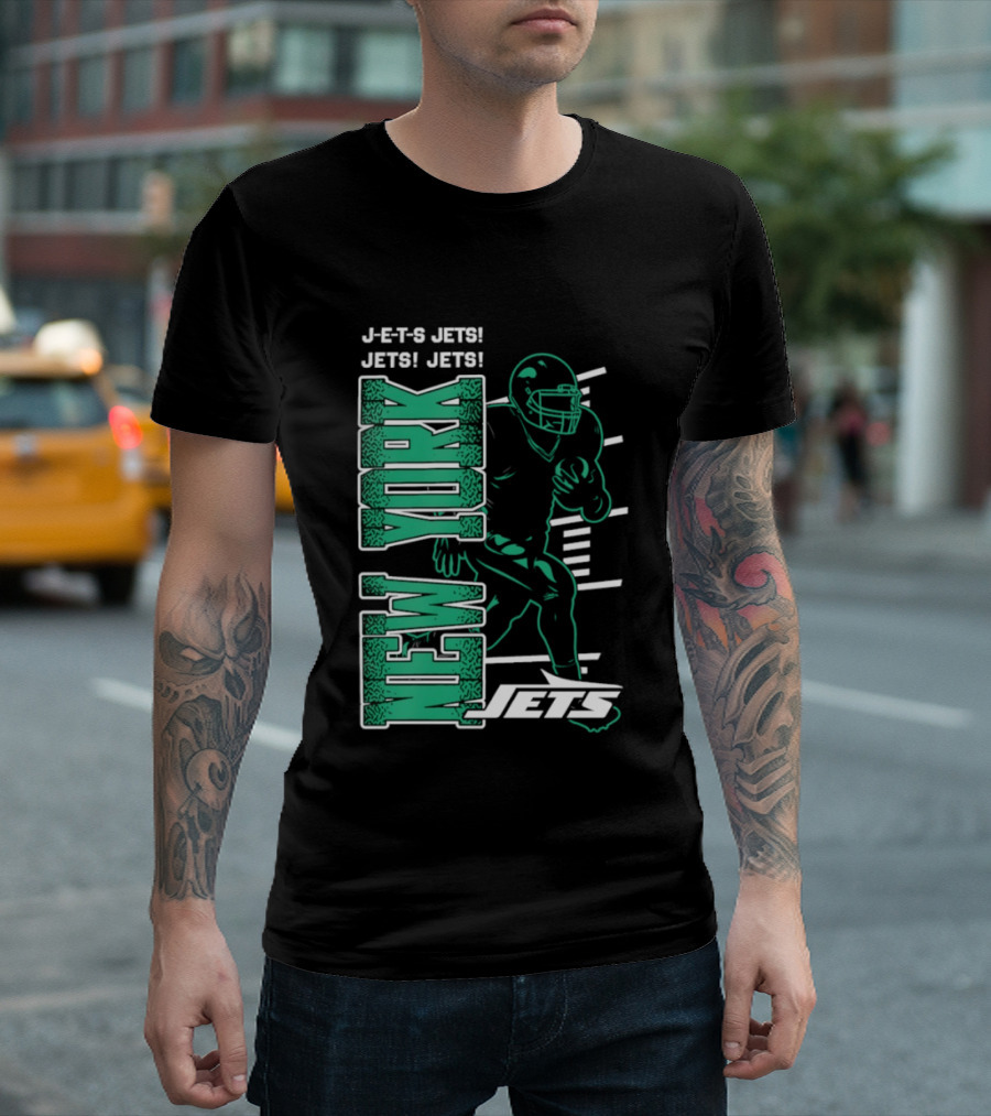 New York Jets Jets Football Player T-Shirt