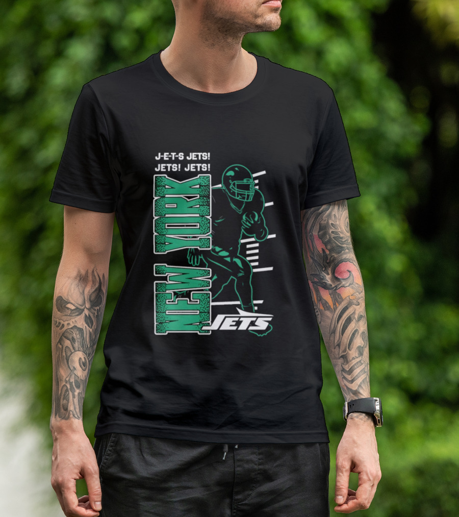 New York Jets Jets Football Player T-Shirt