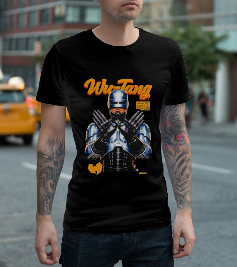 Wu Tang RoboCop Is For The Children Mashup T-Shirt