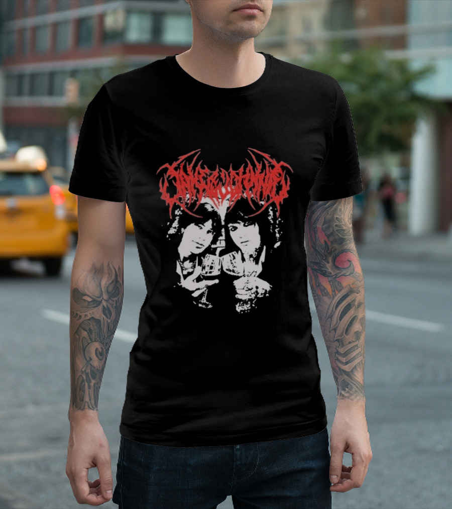 Original Jake And Johnnie Toast Flame T-Shirt