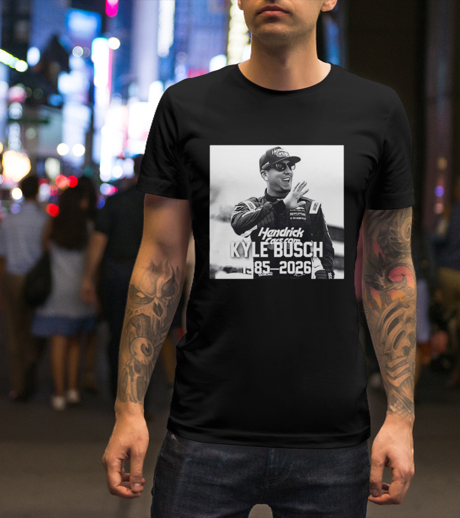 RIP Kyle Busch Hendrick Cars Legend 1985 2026 T-Shirt