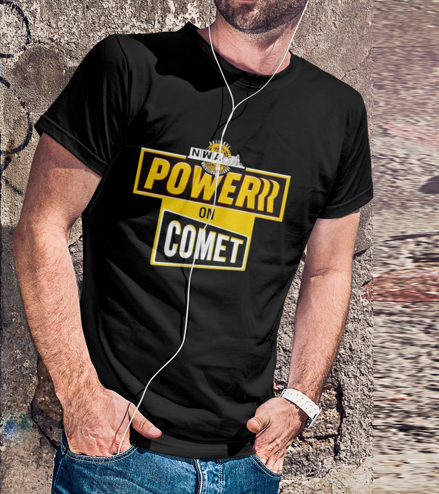 NWA Power On Comet Wrestling Alliance T-Shirt