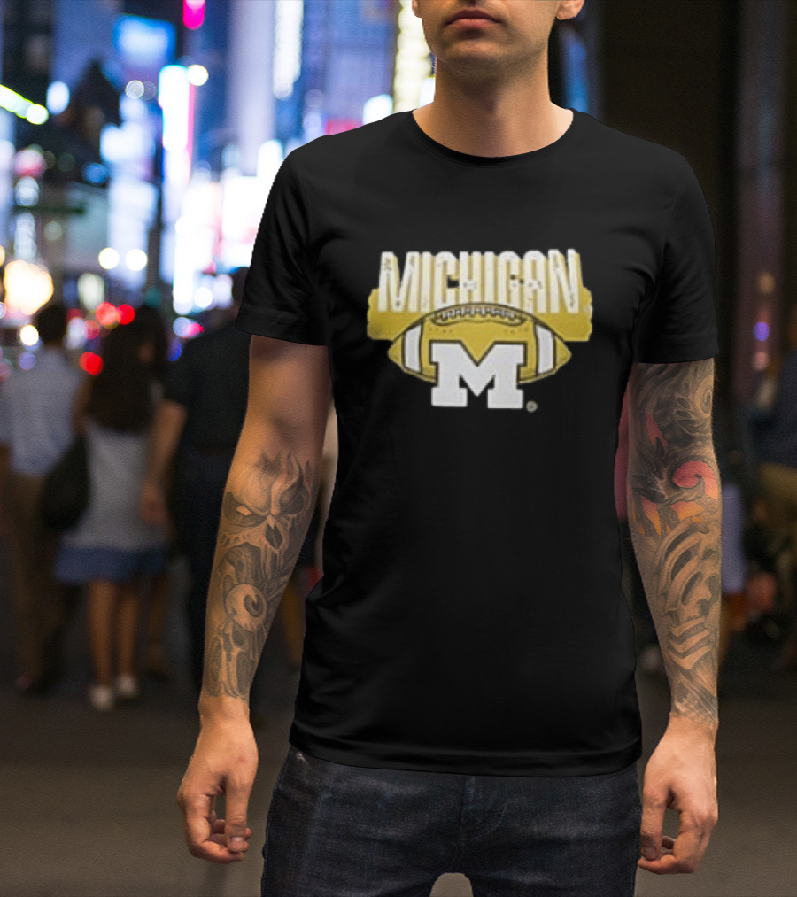 Michigan Wolverines 2026 Football Schedule Two Sided M T-Shirt