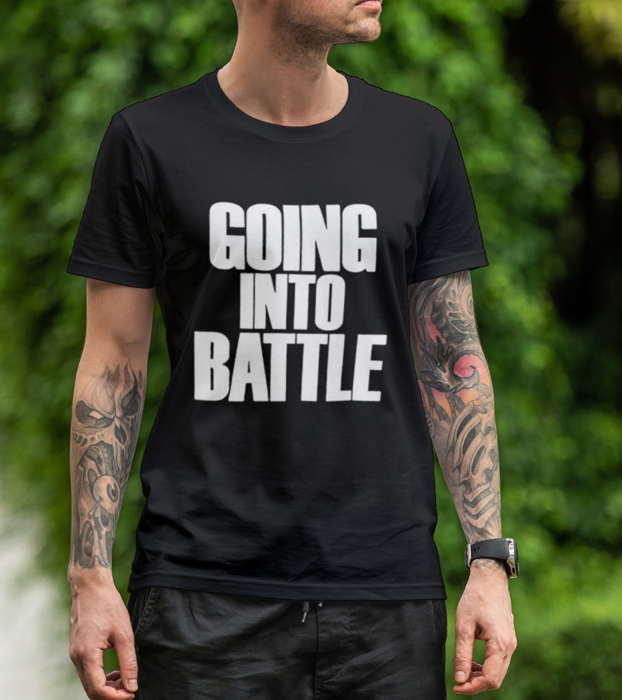 Cleveland Basketball Going Into Battle On The Shoulders Of The King 2 Sided T-Shirt