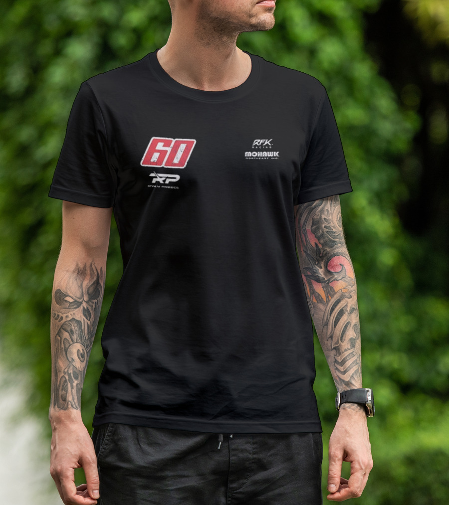 Ryan Preece 60 RFK Racing Mohawk Northeast RP Performance T-Shirt
