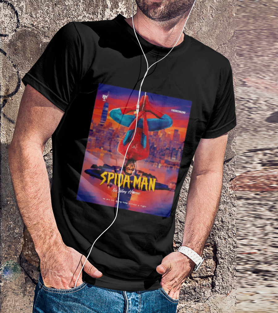 Donovan Mitchell Spida Man No Way Home Cleveland Cavaliers RM Challenge T-Shirt