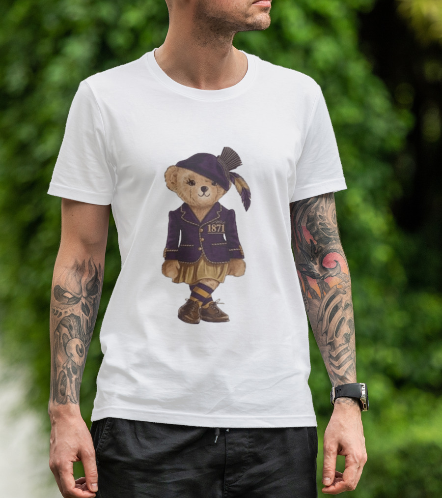 Alcorn State Polo Bear 1871 Lady Edition HBCU Fashion T-Shirt