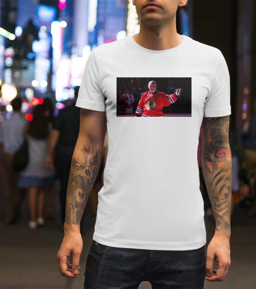 Chicago Blackhawks Legend Dennis Hull Canada '72 Summit Series Star Passes Away At 81 T-Shirt