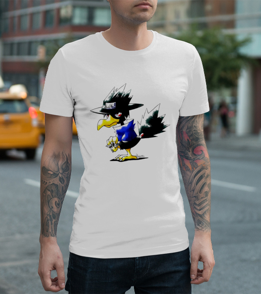 Murkrow Sasuke Uchiha Naruto Hidden Leaf Village Ninja T-Shirt