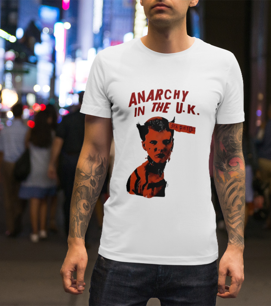 Anarchy In The UK Sex Pistols Punk Aesthetic T-Shirt