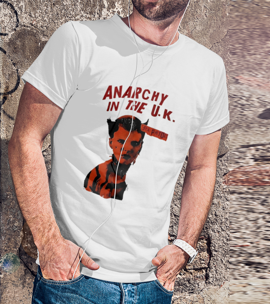 Anarchy In The UK Sex Pistols Punk Aesthetic T-Shirt