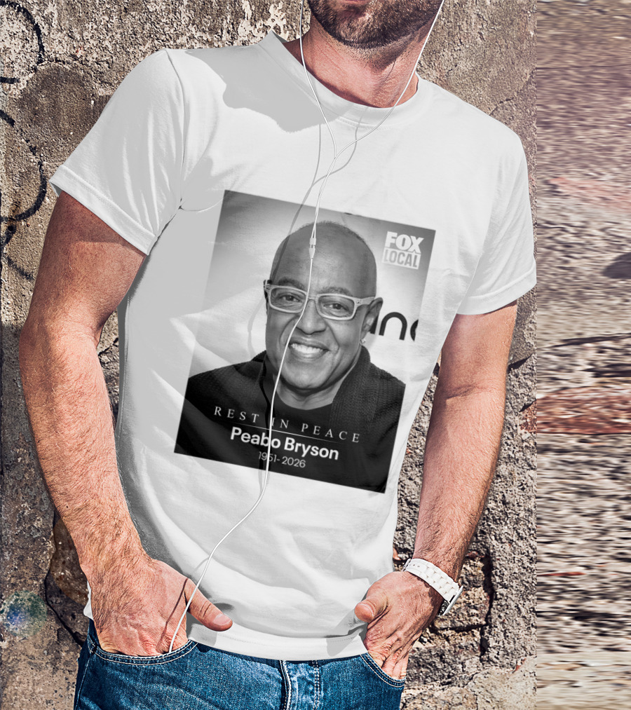 Rest In Peace Peabo Bryson 1951 2026 Fox Local T-Shirt
