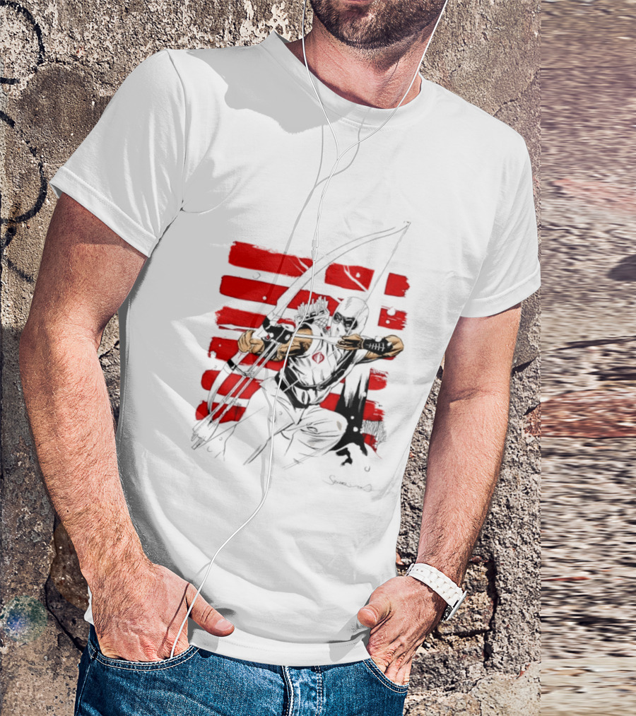 GI Joe Storm Shadow Cobra Commander Archery Ninja Master T-Shirt