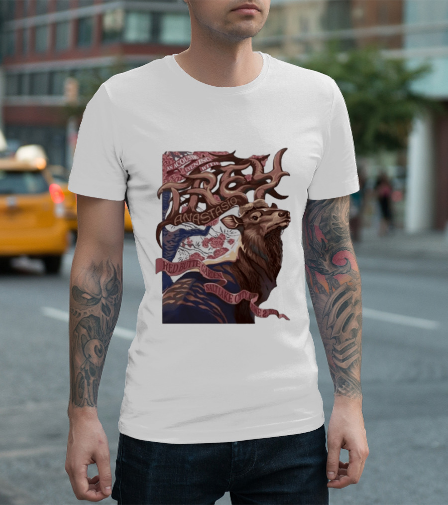 Trey Anastasio Acoustic Evening Red Butte Garden Salt Lake City UT June 02 2026 T-Shirt