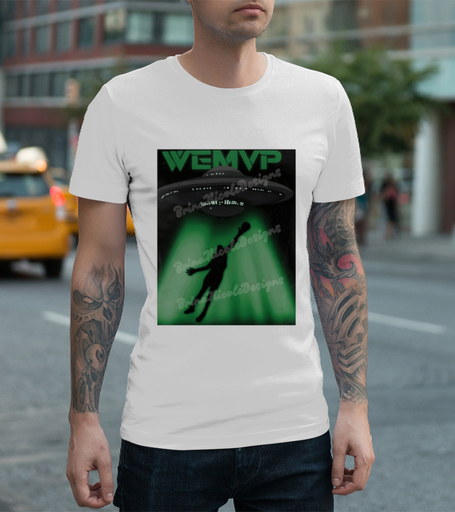 WEMVP Wemby Alien UFO San Antonio Spurs Basketball NBA 2026 T-Shirt