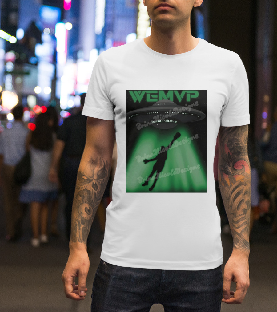 WEMVP Wemby Alien UFO San Antonio Spurs Basketball NBA 2026 T-Shirt