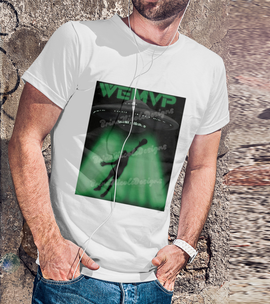 WEMVP Wemby Alien UFO San Antonio Spurs Basketball NBA 2026 T-Shirt