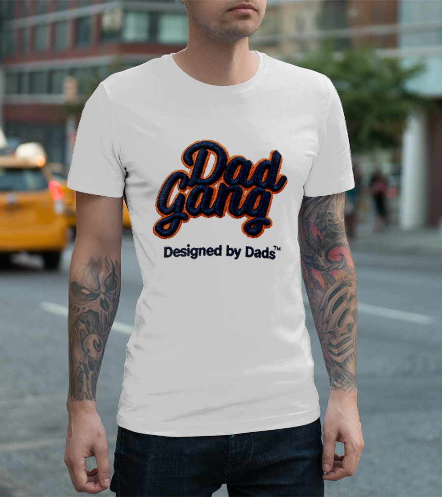 2026 Detroit Tigers Dad Gang Hat Giveaway Dad Gang Designed By Dads T-Shirt