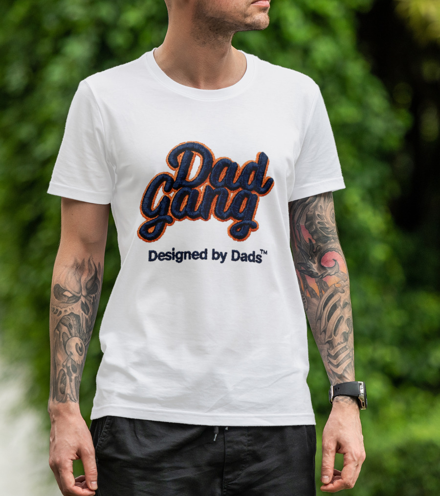 2026 Detroit Tigers Dad Gang Hat Giveaway Dad Gang Designed By Dads T-Shirt