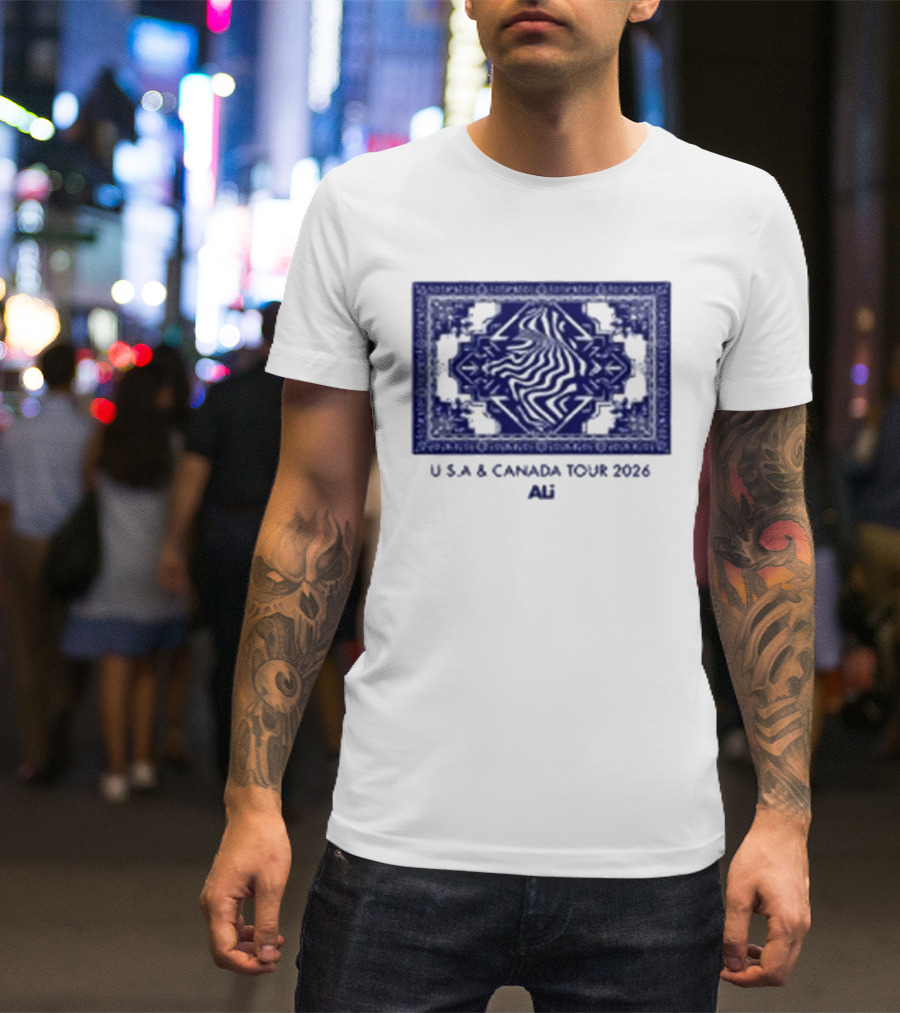 Ali USA & Canada Tour 2026 T-Shirt