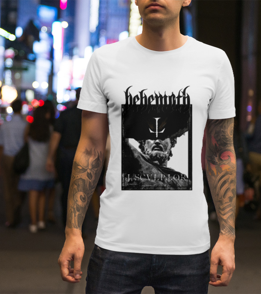 Behemoth I Sculptor Of Aeons And Worlds Statue Of Power T-Shirt