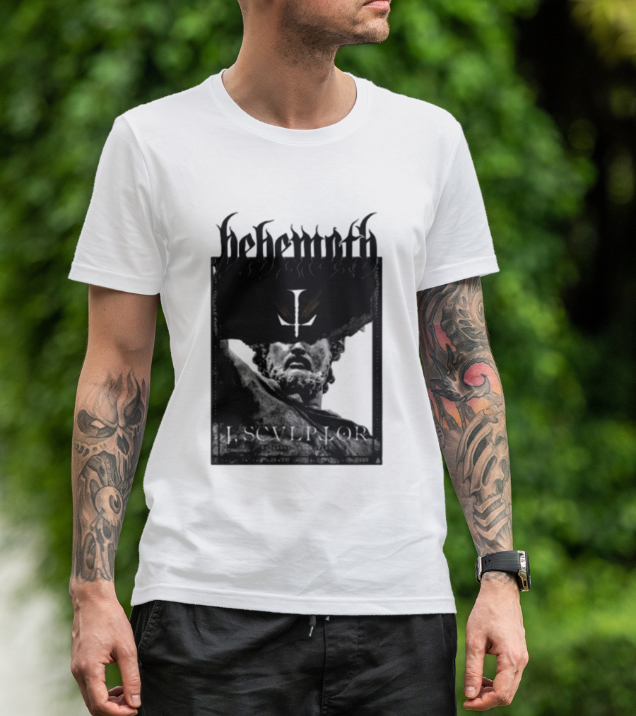 Behemoth I Sculptor Of Aeons And Worlds Statue Of Power T-Shirt