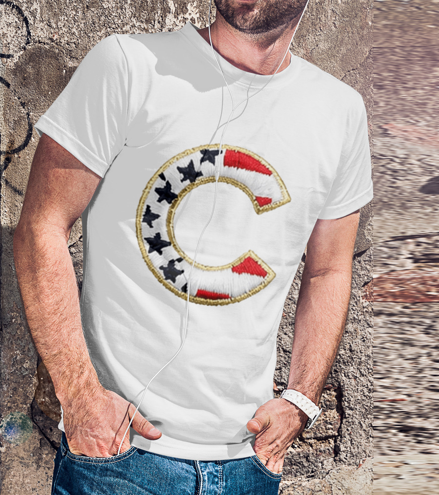 Chicago Cubs America 250th Anniversary Stars And Stripes T-Shirt
