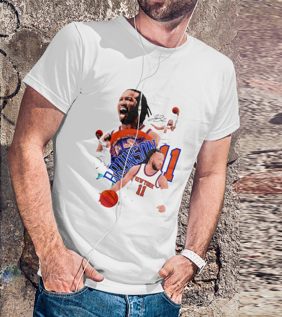Jalen Brunson New York Knicks 11 Basketball Star T-Shirt