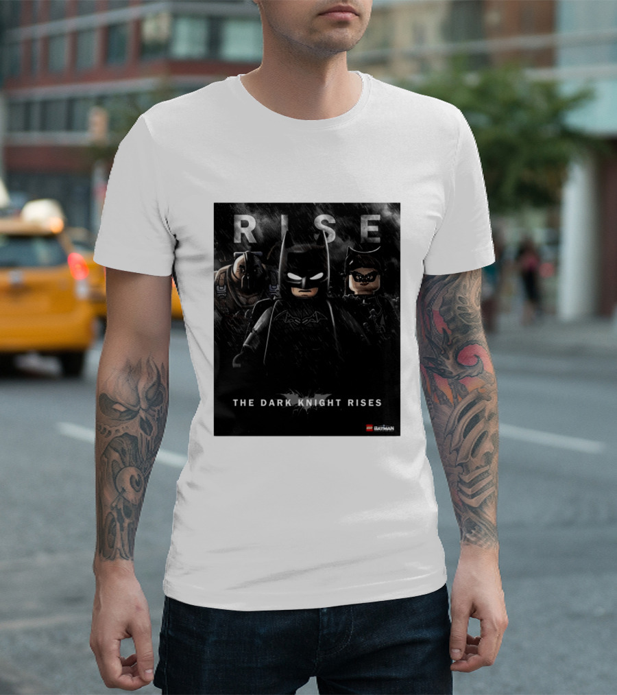 LEGO Batman The Dark Knight Rises Film Movie T-Shirt