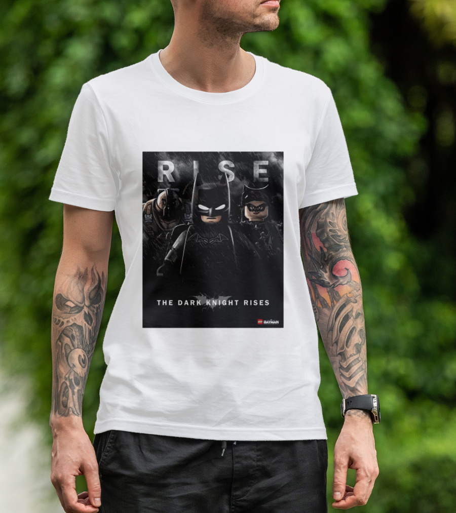 LEGO Batman The Dark Knight Rises Film Movie T-Shirt