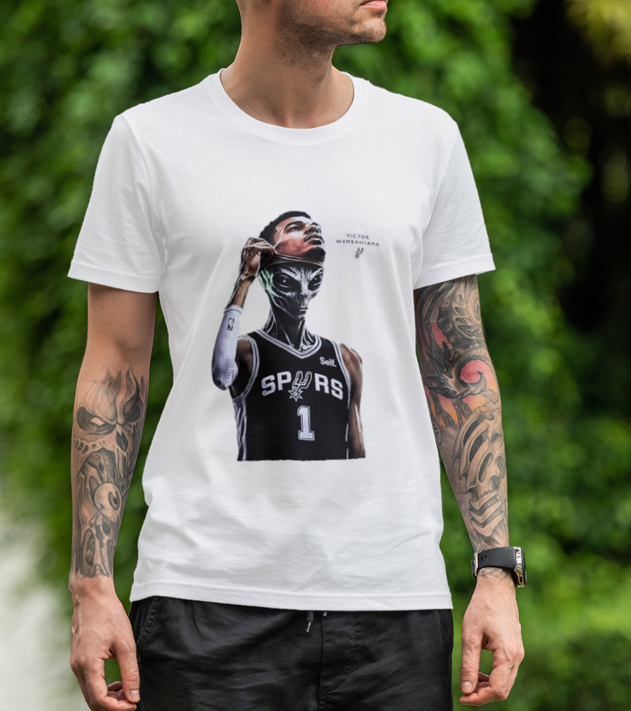 Victor Wembanyama San Antonio Spurs Self Propelled Success 2023 NBA Rookie Of The Year T-Shirt