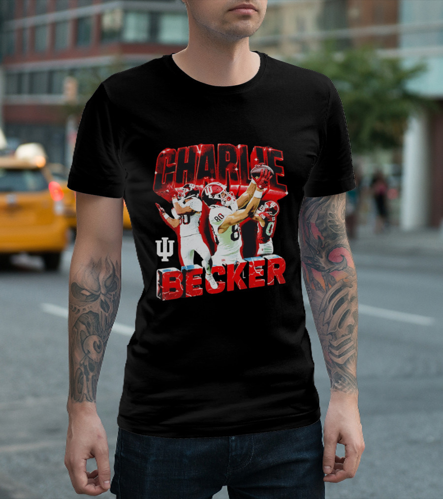 Charlie Becker Indiana Hoosiers Football 90s IU T-Shirt