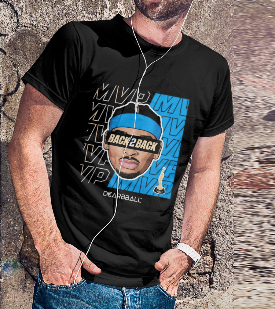 Dearbball Back 2 Back MVP Award Winner 2026 T-Shirt