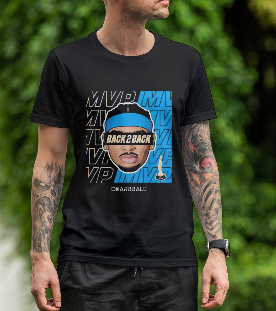 Dearbball Back 2 Back MVP Award Winner 2026 T-Shirt
