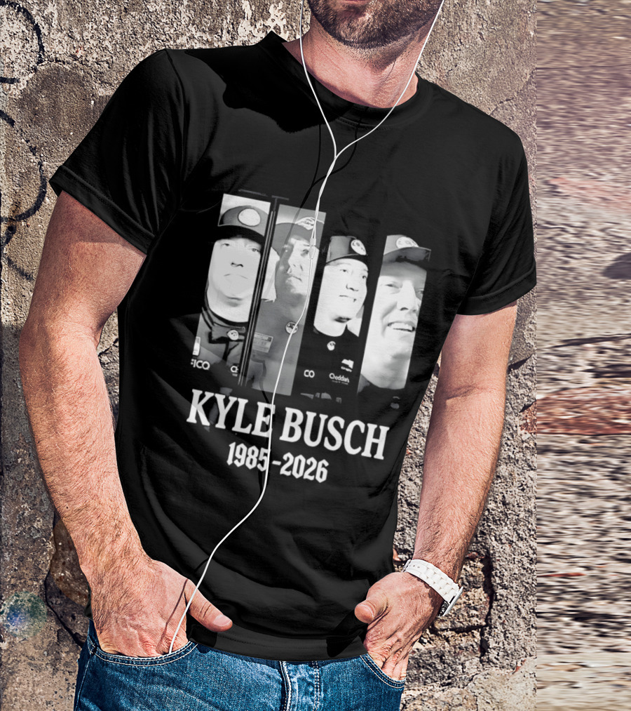 Kyle Busch 1985 2026 Racing T-Shirt