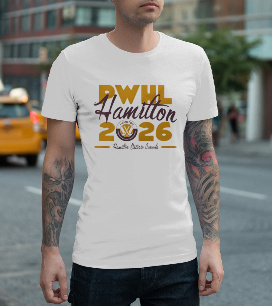 PWHL Hamilton Ontario Canada 2026 T-Shirt